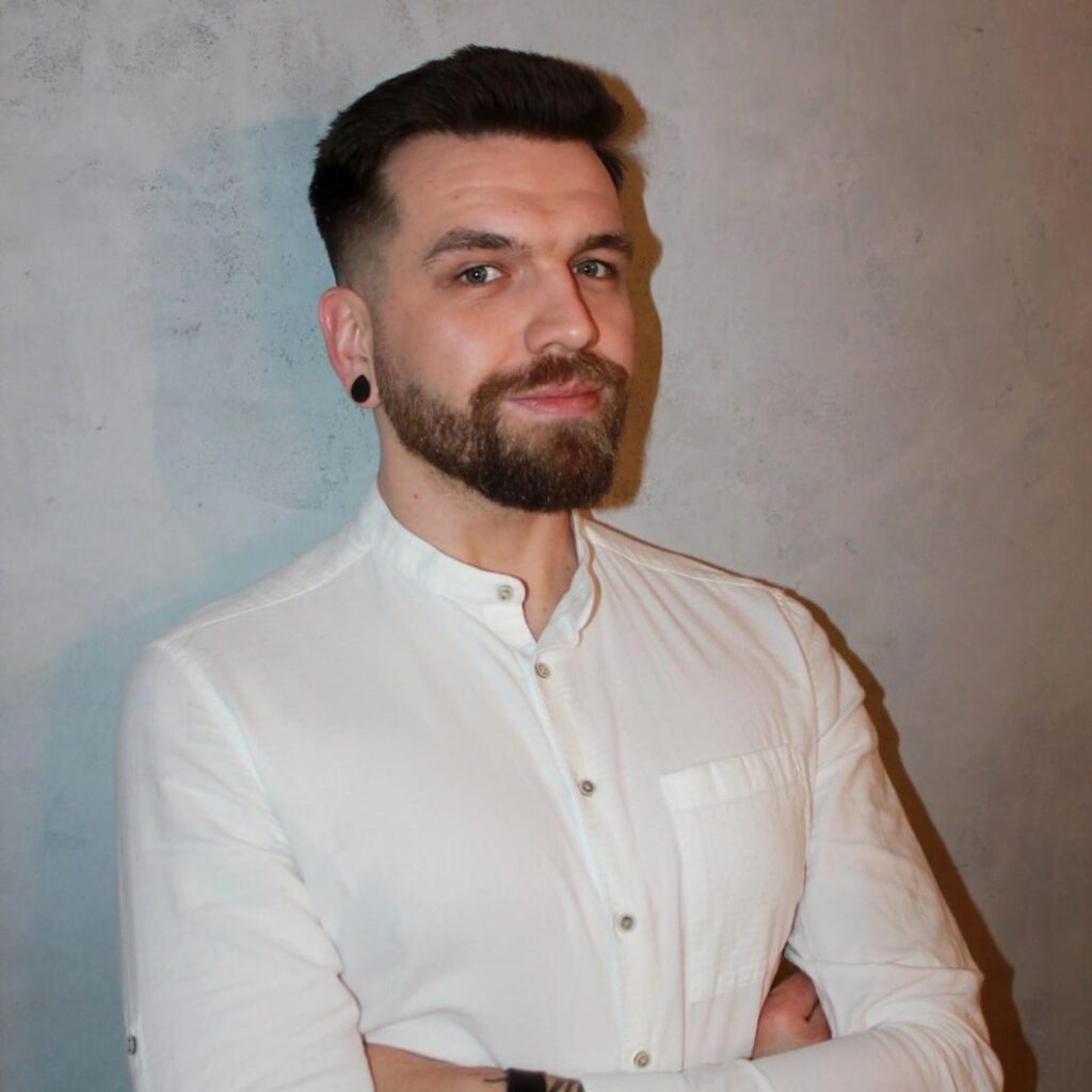 Jakub Gąsior psycholog i terapeuta ACT wspierający dorosłych z ADHD, Katowice