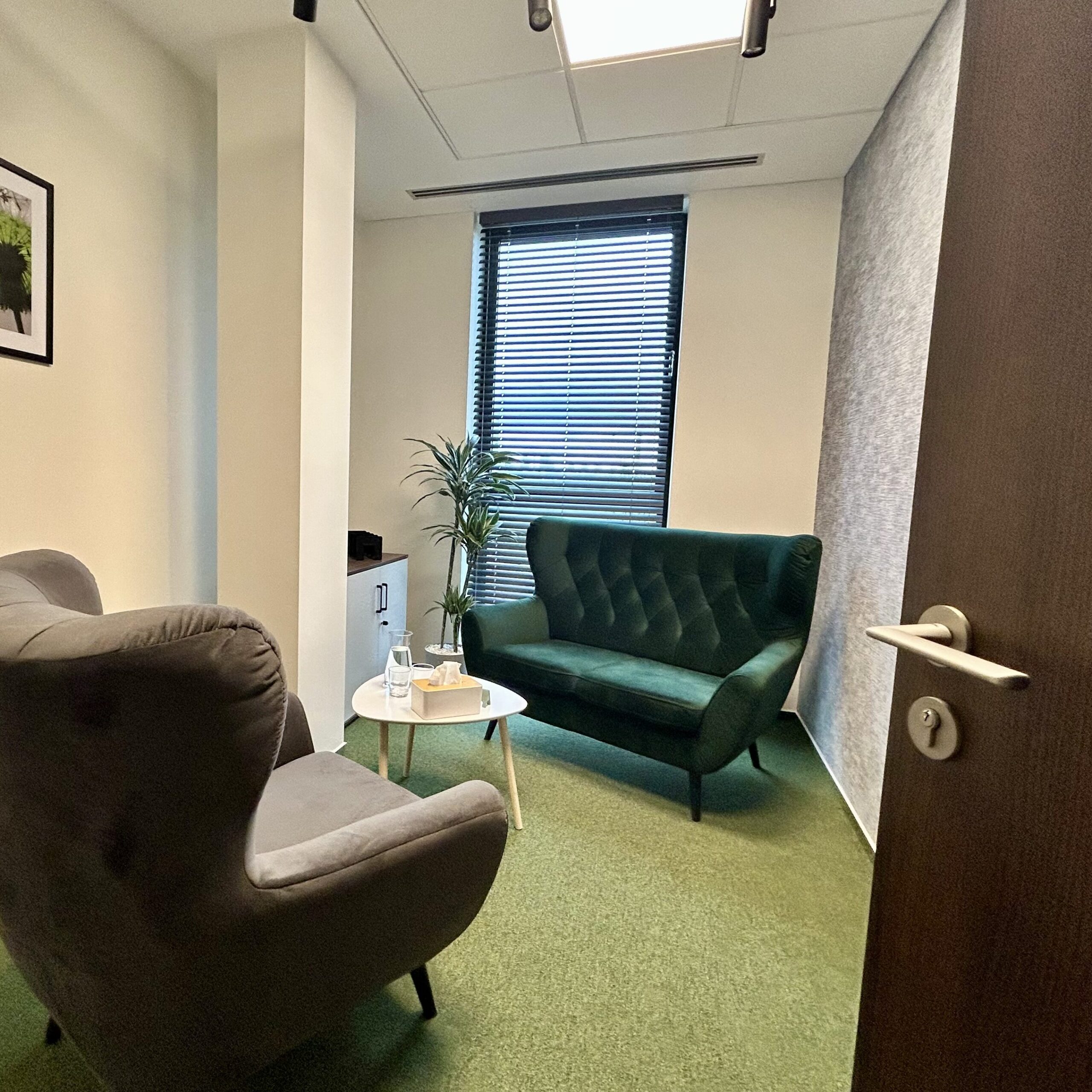 Dobry Psycholog Katowice Załęże, wnętrze gabinetu